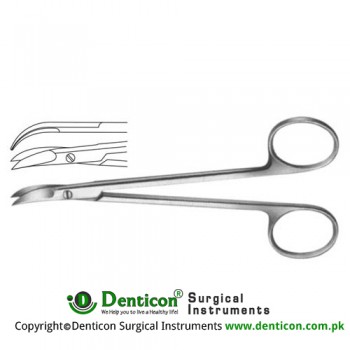 Chadwick Delicate Scissor Curved Stainless Steel, 11.5 cm - 4 1/2"